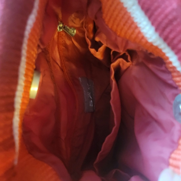 The Sak Striped Multicolor Knit Tote Bag - Picture 3 of 7